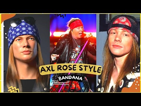 HOW to Fold a Bandana Like Axl Rose