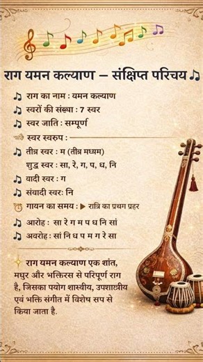 raag yaman brief introduction / राग यमन संक्षिप्त परिचय । #yaman #music #indianclassicalmusic