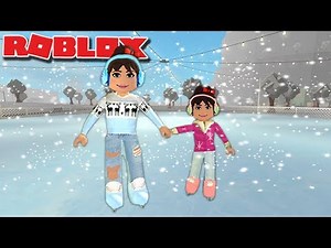 TAKING MY DAUGHTER ICE SKATING in Bloxburg | Roblox Roleplay