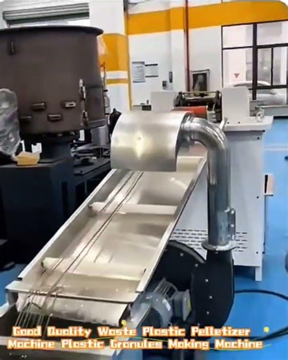 Good Quality Waste Plastic Pelletizer Machine Plastic Granules Making Machine #plastic #machine