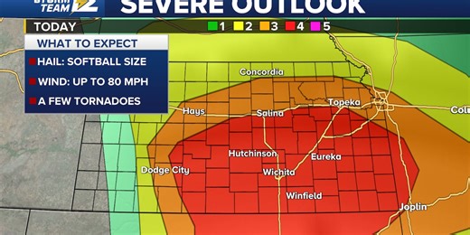 Weather Alert: Significant severe weather expected today