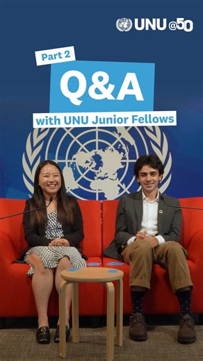 1K views · 96 reactions | ️ If the UNU Junior Fellows internship were a movie or TV series, what would it be?  Hear the answers from Baihui and Roger, two former Junior Fellows at the UNU Rector’s Office! Apply by 31 October 2025 via go.unu.edu/ROJFSP26. #UNinternship #PaidInternship #UNCareers | United Nations University | Facebook