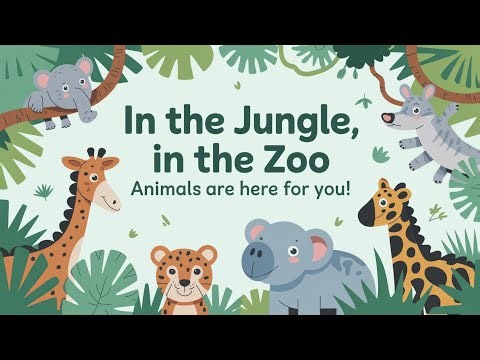 "Fun Animal Songs for Kids | Clap, Stomp & Sing Along!" wildNature kids