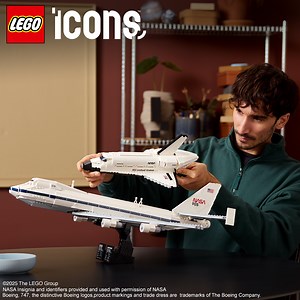 123K views · 2.2K reactions | New LEGO Icons Shuttle Carrier Aircraft | LEGO | Facebook