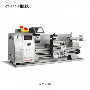 [Hot Item] Wm210V Small Bench Lathe for Metal Working Manual Lathe Machine High Precision
