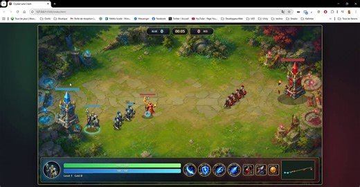 I’m not saying AI replaces game devs. But this is wild.I wanted to build a MOBA. 🎮So I asked Codex. 🤖2 minutes later:I built a MOBA. ⚔️How I handle it in one Codex prompt:I tell it to:1. take inspiration from a game screenshot 🖼️2. use GPT Image 2.0 to redesign the full visual direction 🎨3. generate the assets: heroes, towers, minions, icons, background 🧙‍♂️4. put everything inside an assets/ folder 📁5. build the playable prototype in HTML/CSS/JS 💻6. launch index.html 🚀7. play the protot