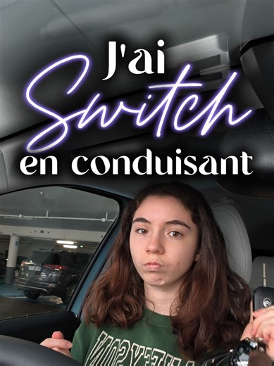 On switch en conduisant, et en voilà un extrait ! #mentalhealth #troubledissociatifdelidentité #dissociativeidentitydisorder #conduite #switch