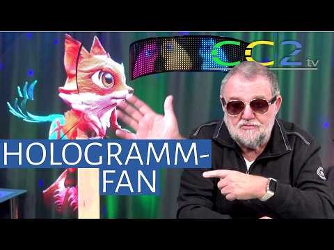 Hologram fan, LED matrix, smart glasses (CC2tv episode 420)