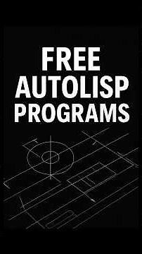Top 10 Free AutoLISP Websites for AutoCAD | Download Lisp Routines Instantly!