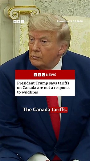 US President Donald Trump has imposed a 50% tariff on a wide range of goods imported from Canada, in retaliation for what he called