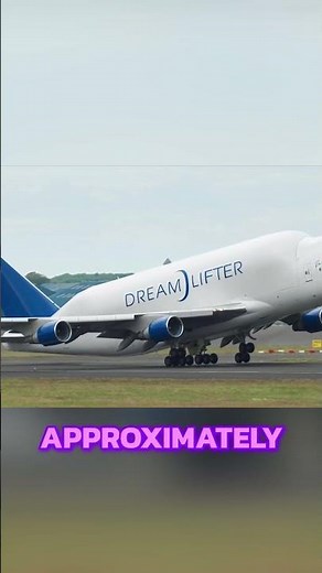 Boeing Dreamlifter: The Giant 747 That Carries Dreamliner Parts #shorts