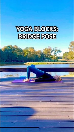 How to Use a Yoga Block in Bridge Pose | Improve Alignment, Stability, and Strength