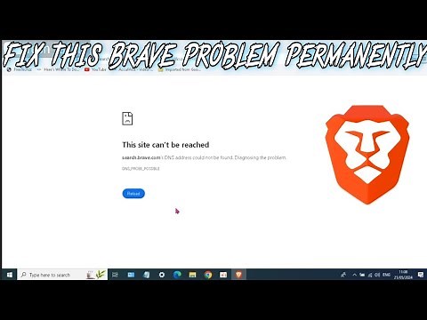 This Site Can't Be Reached' in Brave Browser | Brave Browser Not Searching Problem Solution