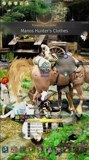 Easier TRI Manos Hunters Clothes Using Wildsparks in Black Desert Online