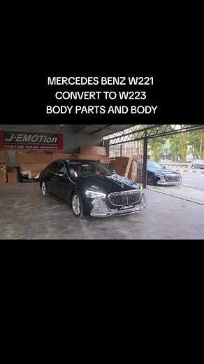Mercedes Benz W221 Convert to W223 Body Kit Upgrade in Malaysia