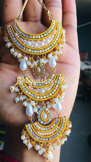 How to make jewellery for Laddu Gopal at home 🙏🏻#youtubeshorts #shorts #trending #viral