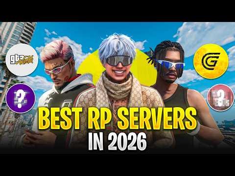 Top 5 BEST GTA 5 RP Servers for 2026