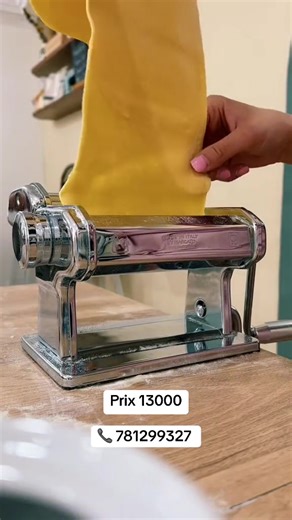 Machine à Pâtes Robuste en Acier Inoxydable, Usage Domestique, Machine à Nouilles ou Pâte pour Restaurant ou Magasin Alimentaire, Etat Neuf #senegalaise_tik_tok #femme #machine #maison #viraltiktok