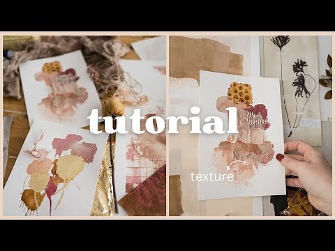 Step-by-Step Watercolour Abstracts with Yummy Texture!