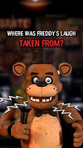 Where was Freddy's Laugh Taken From? #fnaf #fivenightsatfreddys