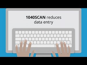 Automate data entry and eliminate verification with 1040SCAN
