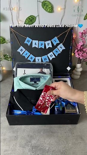 Luxury Birthday Gift Box for Him 🎂💙 Premium Men's Birthday Gift Ideas