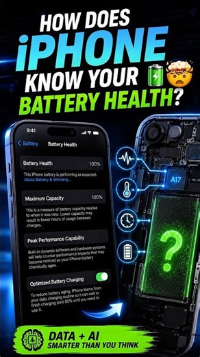How Does iPhone Know Your Battery Health? 🔋🤯