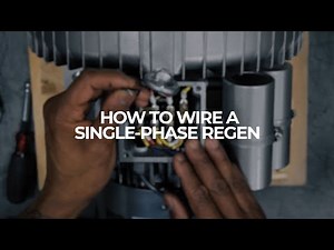 How to Wire a Single Phase Regenerative Blower | Republic Manufacturing