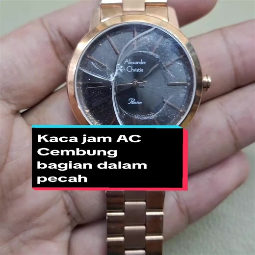 Servis Kaca Jam Alexandre Christie di Jambi