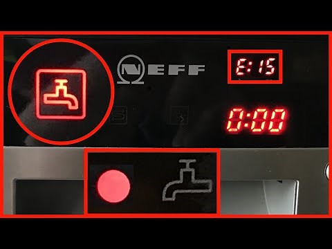 Dishwasher not drawing water? Error E:15! Step-by-step instructions!