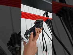 Overhead Crane Power Line Busbar Installation, Yuantai Crane -WWW.BETTERCRANE.COM