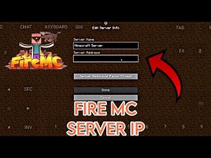 Minecraft Fire MC Server IP Address #firemc