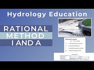 Basics of the Rational Method PART 3 | Rainfall Intensity and Project Area
