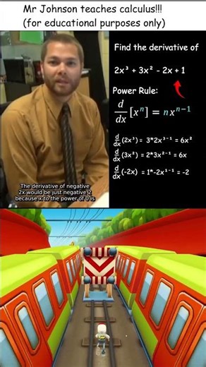 Mr Johnson Teaches the Power Rule