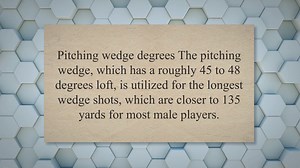 Everything You Need to Know About Golf Club Wedge Degrees
