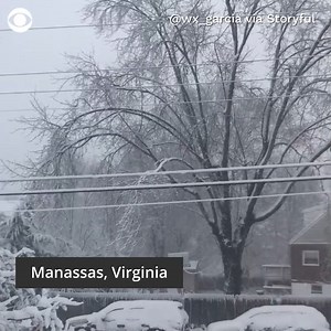 WINTER STORM: A winter storm with heavy snow is rolling up the east coast of the U.S. on Monday, bringing up to 10 inches of snow and heavy winds to some areas. https://www.cbsnews.com/news/winter-storm-snow-east-coast-washington-virginia-maryland/ | CBS News