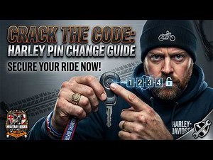 How To Change Your Harley-Davidson Security Pin | Step By Step Instructions