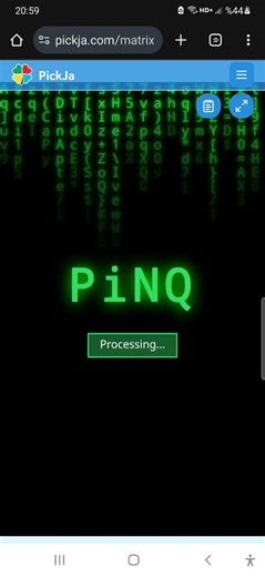 Random color picker by matrix