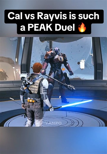 Cal vs Rayvis: Epic Duel in Jedi Survivor
