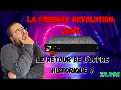 My opinion on Freebox Revolution Light
