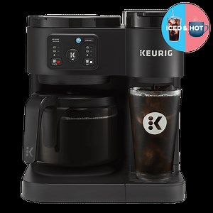 Keurig K-Duo Essentials, Hot & Iced Single-Serve K-Cup Pod Coffee Maker & Carafe, Black - Walmart.com