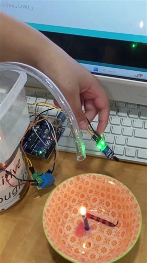 Arduino Fire Extinguisher Robot Using Flame Sensor | Automatic Fire Detection