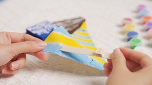 Jenaai 20 Pcs Wooden Boat Kits Wooden Sailboat to Paint DIY Wood Craft Make You Own Toy Boat Activities for Kid Summer School