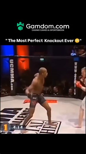 𝗞𝗻𝗼𝘄𝗹𝗲𝗱𝗴𝗲 𝗠𝗮𝘁𝗿𝗶𝘅 | 𝗙𝗮𝗰𝘁𝘀 𝗗𝗮𝗶𝗹𝘆 on Instagram: "In a UCMMA bout, the fight changed in a single moment. Late in Round 1, the fighter in black shorts landed a perfectly timed right hook that dropped his opponent flat on the canvas. The impact was instant and decisive, forcing the referee to rush in as the winner calmly walked away. Seconds later, the fallen fighter slowly tried to get back up, still clearly dazed. In a brief sign of respect, they touched gloves before the re