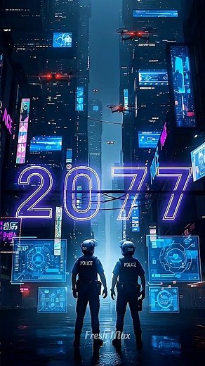 "2077: Future USA Police That Predict Crime Before It Happens | Mind-Blowing Sci-Fi Reality!"
