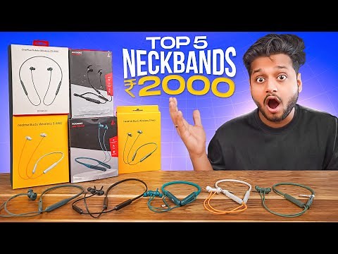 Best Wireless Neckband Under ₹700 to ₹2000 | Only Neckband Video You Need