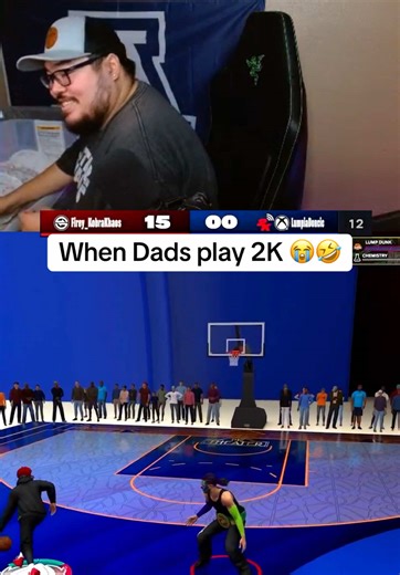 Dad’s Epic 19-Point Comeback in NBA 2K26 — Hilarious Playthrough