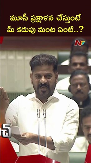మూసీ ప్రక్షాళన చేస్తుంటే మీ కడుపు మంట ఏంటి ? : CM Revanth Reddy Counter To BRS Leaders | NTV Telugu