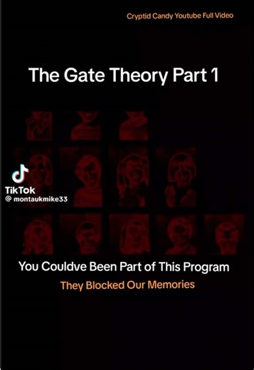 Who else was in the GATE program in school? I remember they just called it GIFTED or wte but this is crazy #conspiracy #gateprogram #gatetheory #government I got this vid from @Montauk Mike