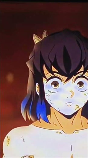 doma vs inosuke ☠️#demonslayer